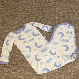 Snuggle and Slumber Moon and Cloud Newborn Sleep Gown